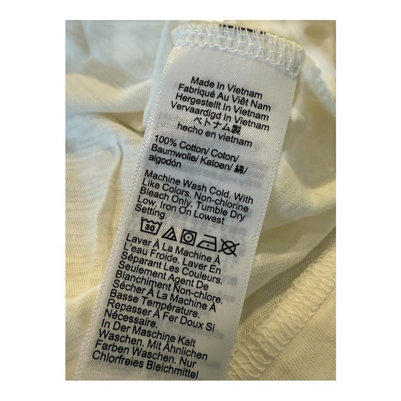 J. Crew Mermaid Cafe Graphic Short Sleeve T- Shirt Size XXS CA556 NEW Ivory Blue - Picture 6 of 14